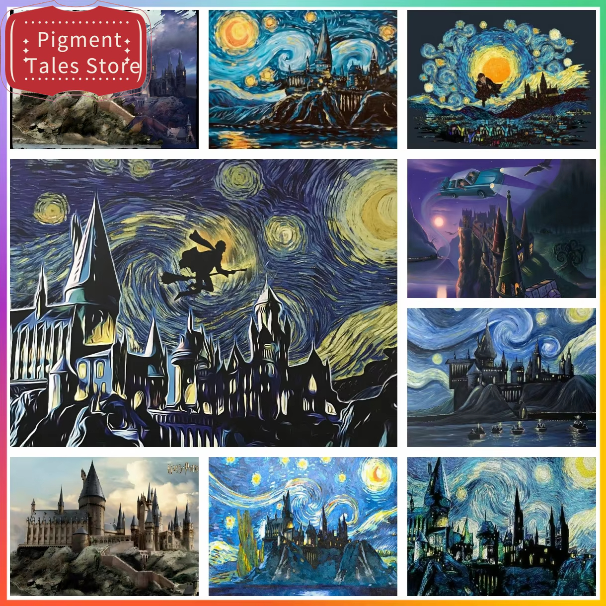 Embroidery Translate - 1pc frameless Oil Painting By Numbers