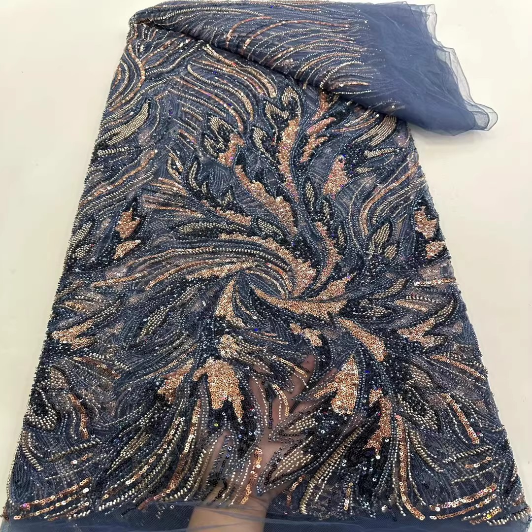 Embroidery Youtube - 5yard Sequin bead tube embroidery tela