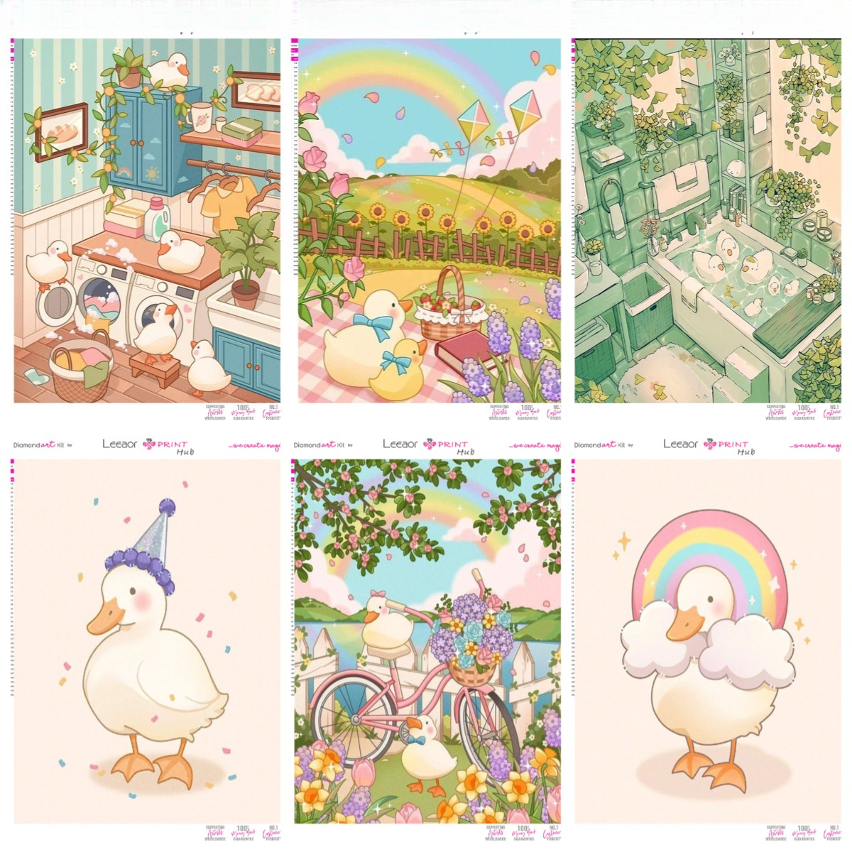 Embroidery X Stitch - 1PC frameless Diamond Painting 2026 Cute