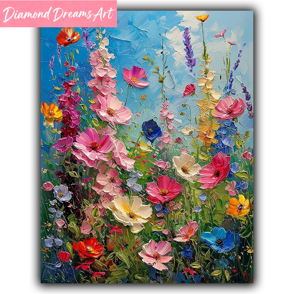 Embroidery X Stitch - Frameless,5D DIY Full Square Diamond Painting