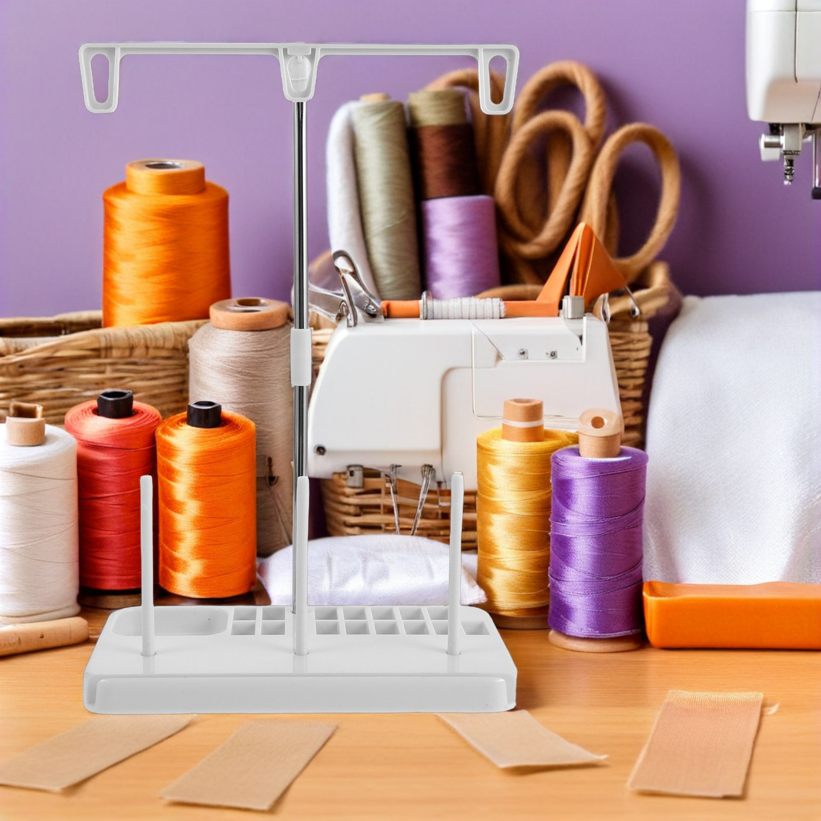 Embroidery Quilting - 2Pcs Sewing Machine Thread Holder Plastic