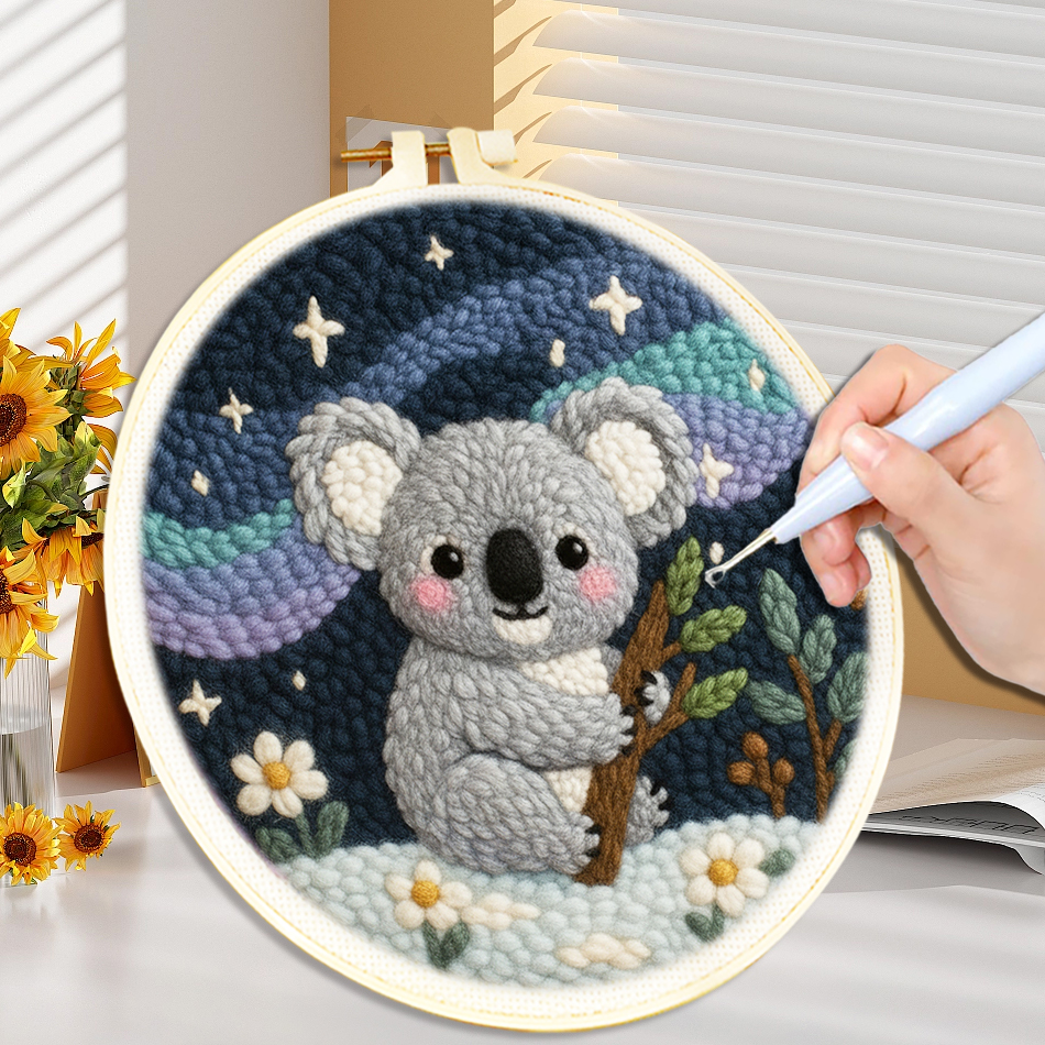 Embroidery Converter - CHENISTORY Punch Needle Kit for Adult