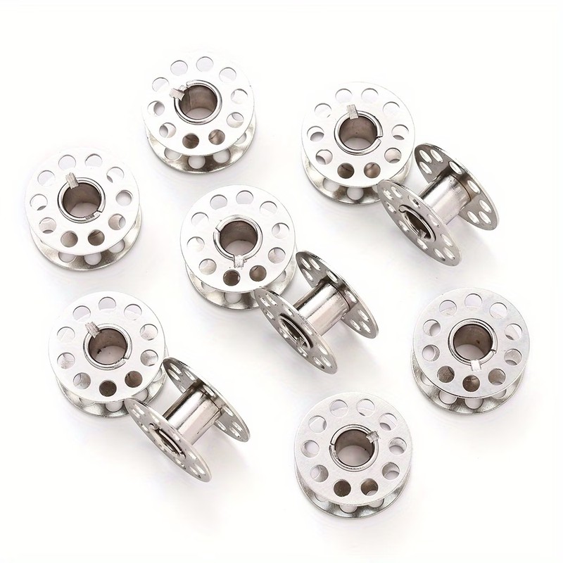 Embroidery Quilting - 70Pcs Reusable Metal Bobbins, For Sewing