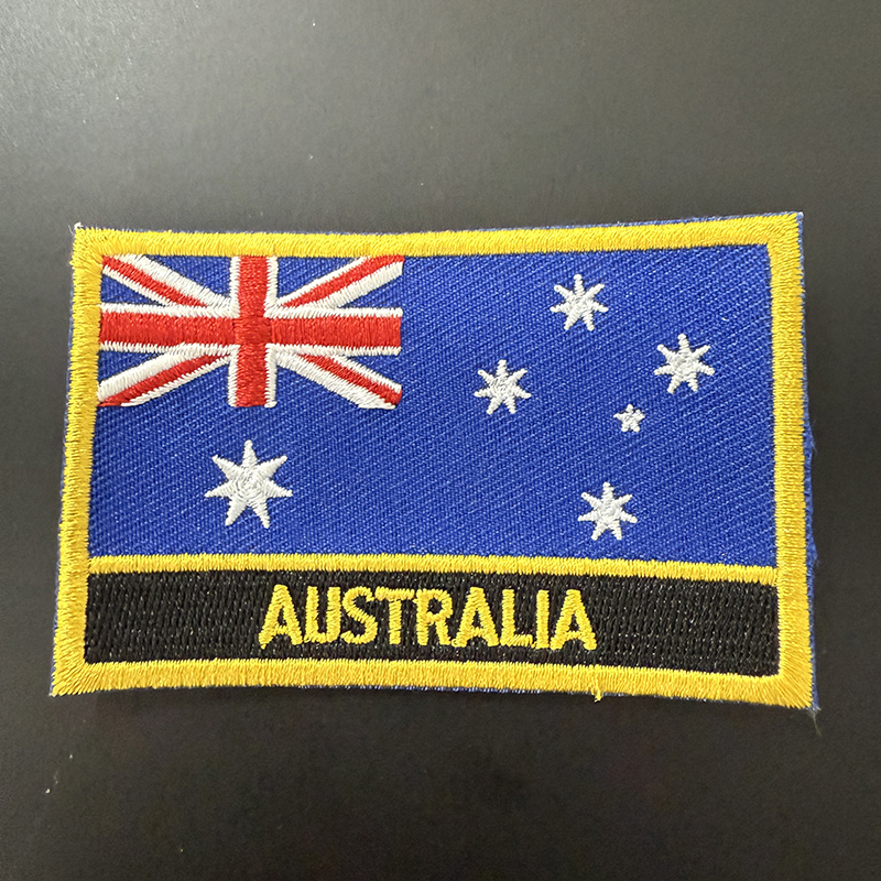 Embroidery In Australia - Australia Flag Embroidery Patches Iron on