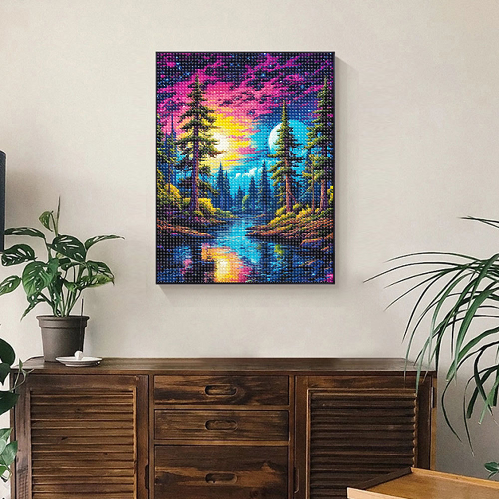unframe 5D Diamond Art Paintin - Embroidery X Stitch avis et prix