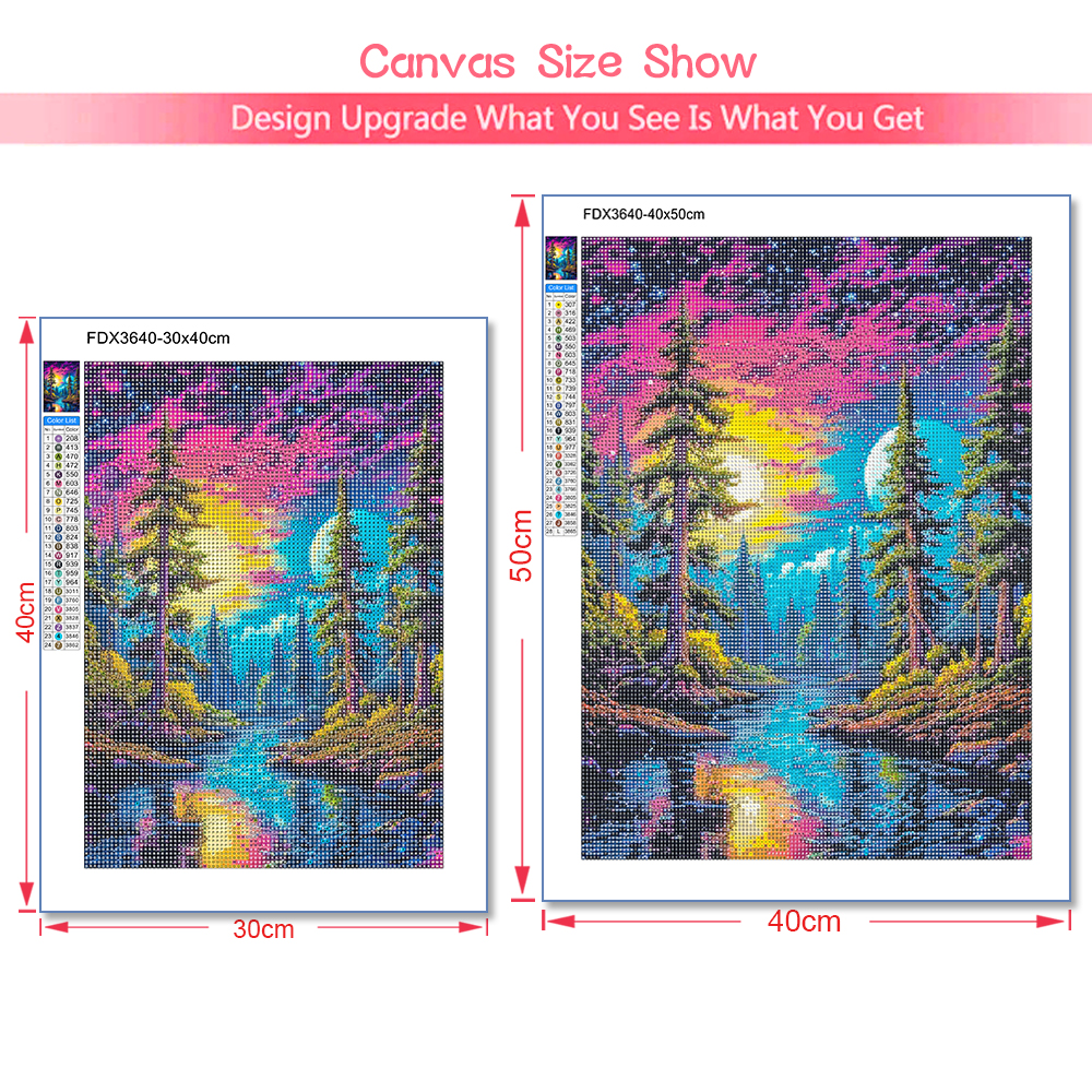 unframe 5D Diamond Art Paintin - Embroidery X Stitch avis et prix