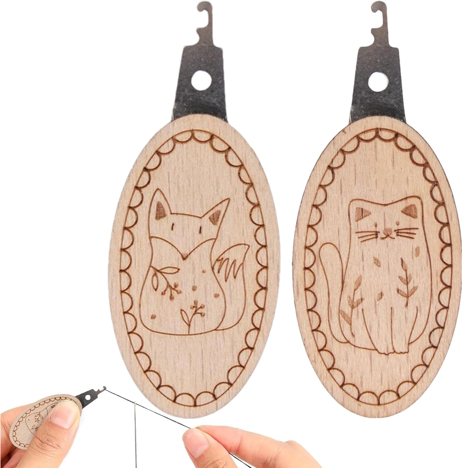 2pcs/set Needle Threaders Easy - Embroidery Converter avis et prix