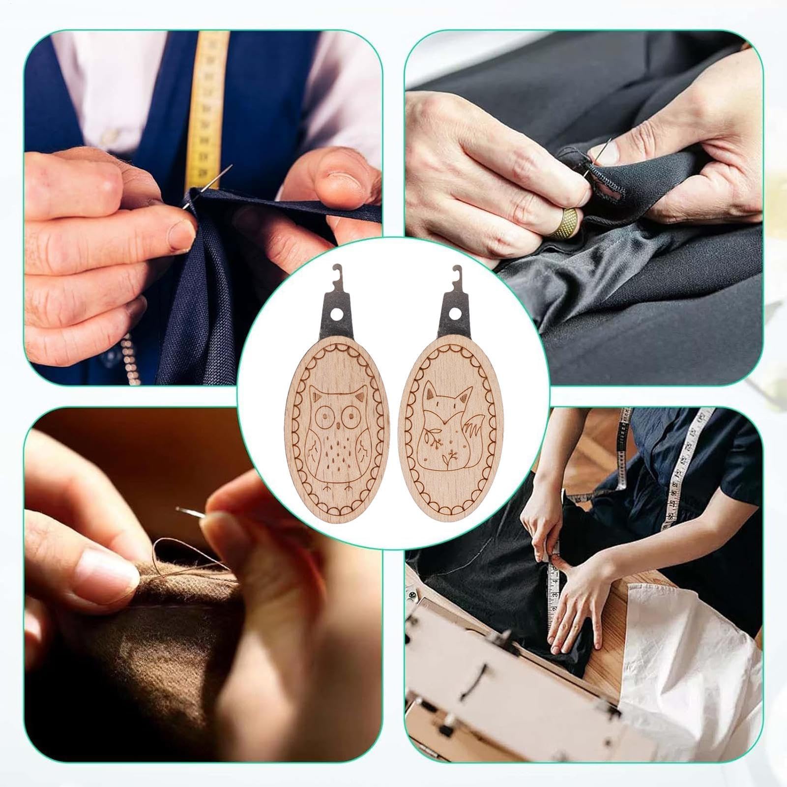 2pcs/set Needle Threaders Easy - Embroidery Converter avis et prix