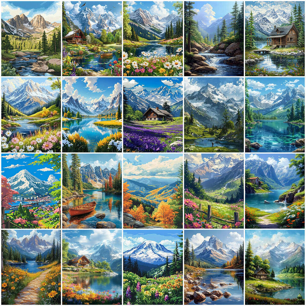 2026 Oil Painting By Numbers M - Embroidery Translate avis et prix