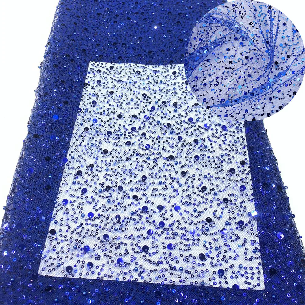 African Lace Fabric High Quali - Embroidery Net Fabric avis et prix