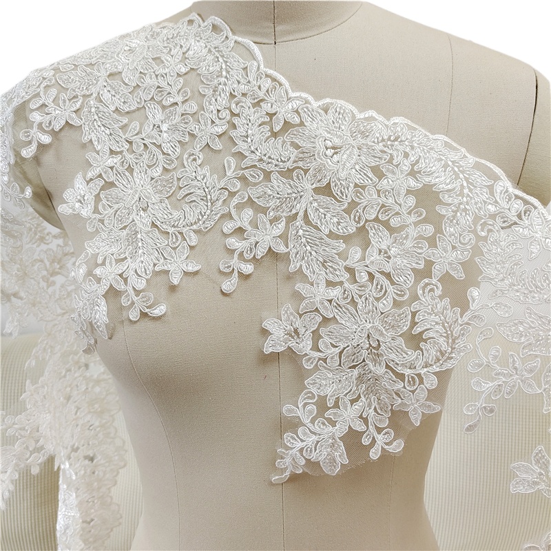 5-10Yards.High Quality Rayon I - Embroidery Veil avis et prix