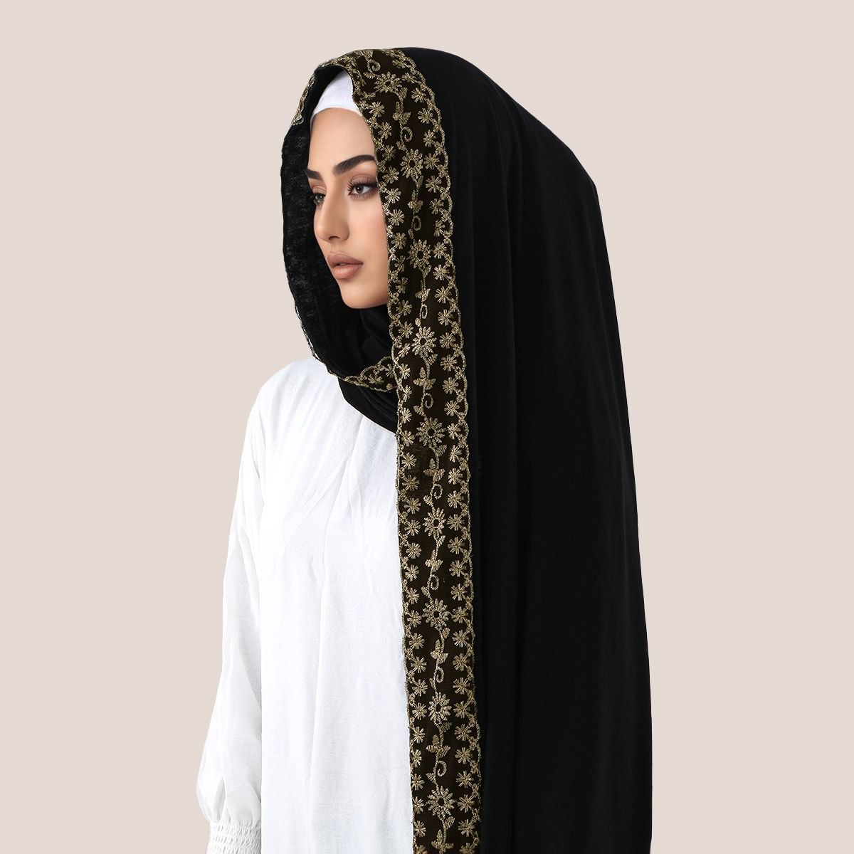Lace Embroidery Cotton Jersey  - Embroidery Lace avis et prix