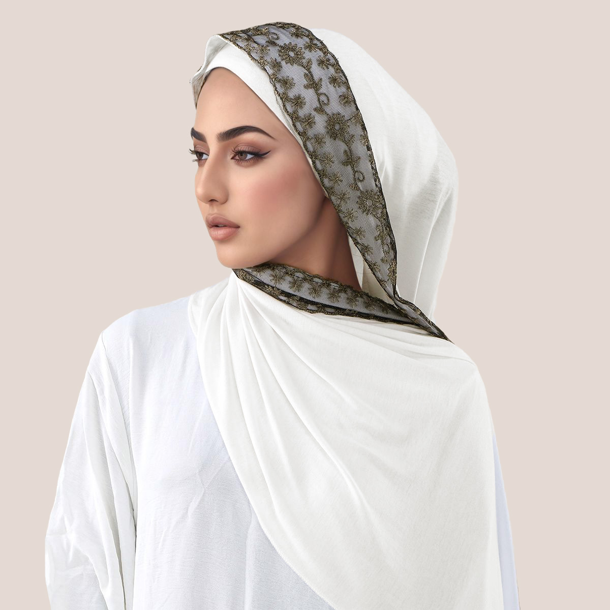 Lace Embroidery Cotton Jersey  - Embroidery Lace avis et prix