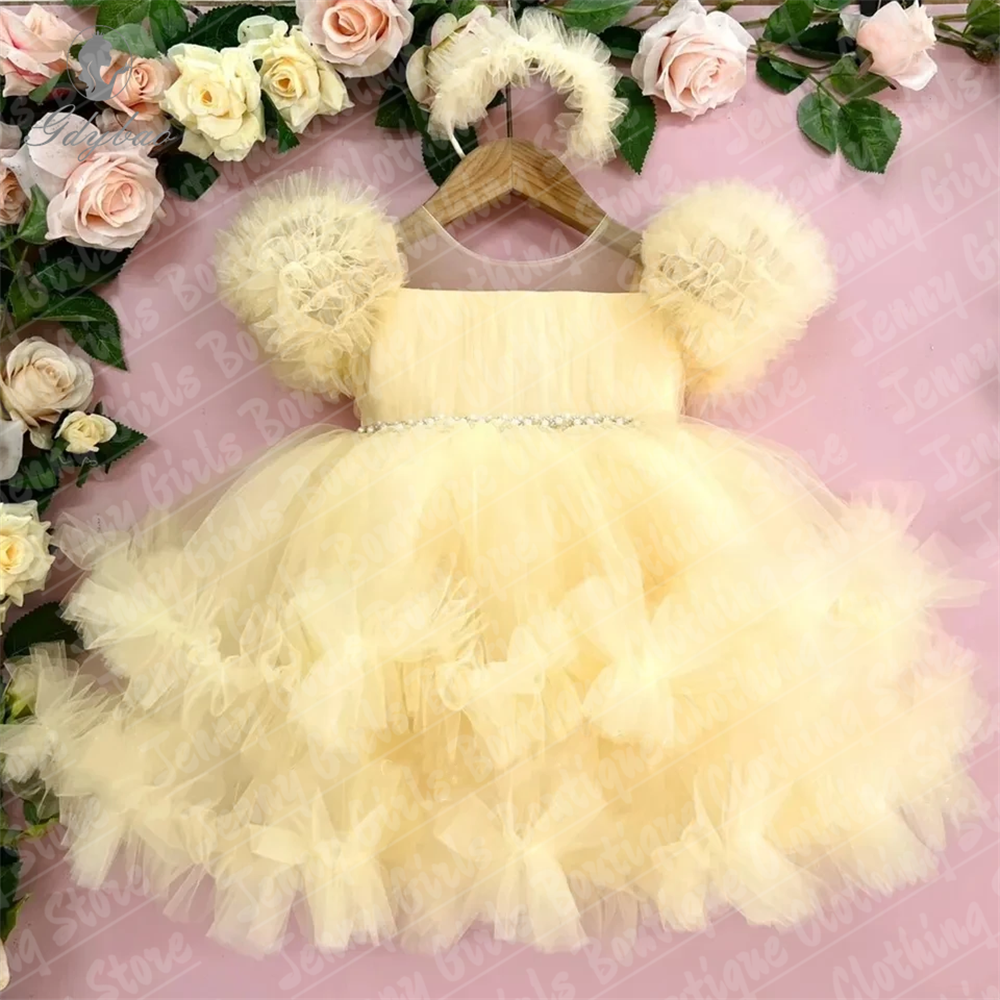 Beautiful Girl Glitter Pearls  - Embroidery Yellow Flower avis et prix