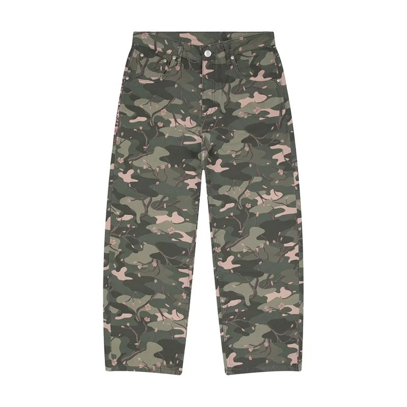Mens Jeans Y2K Sakura Embroide - Embroidery Jeans Sakura avis et prix