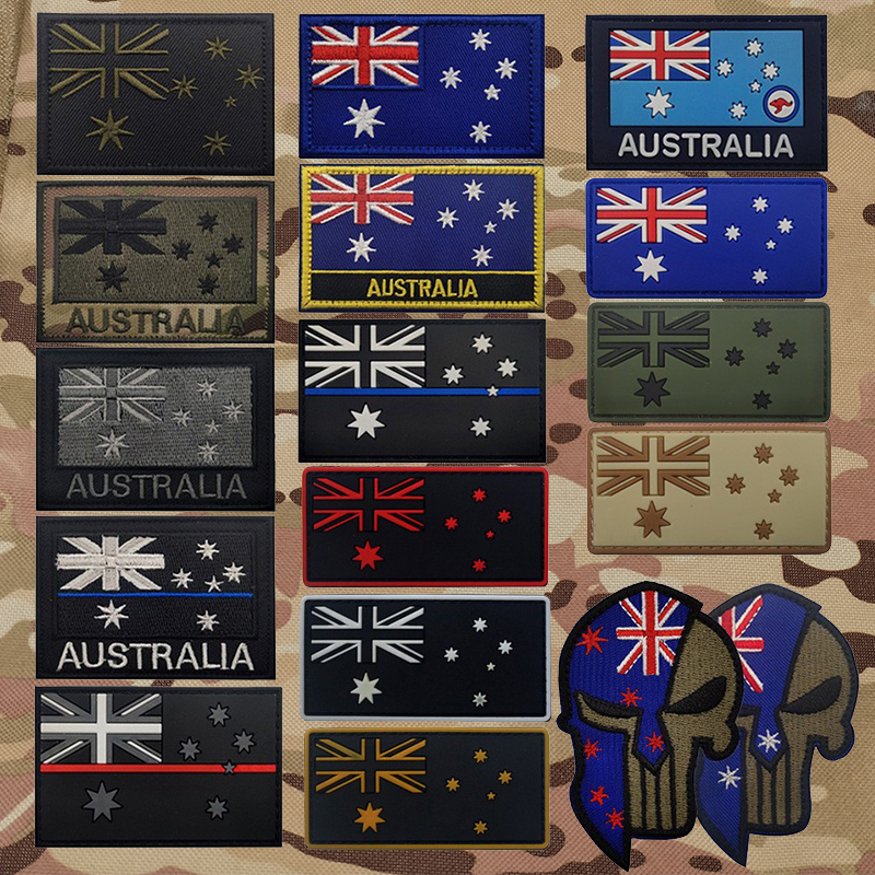 Australia Flag Embroideried Pa - Embroidery In Australia avis et prix