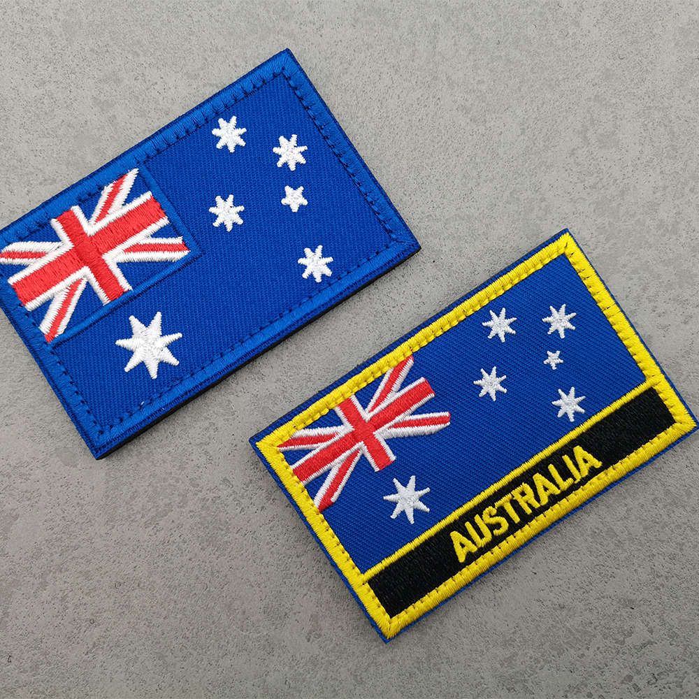Australia Flag Embroideried Pa - Embroidery In Australia avis et prix