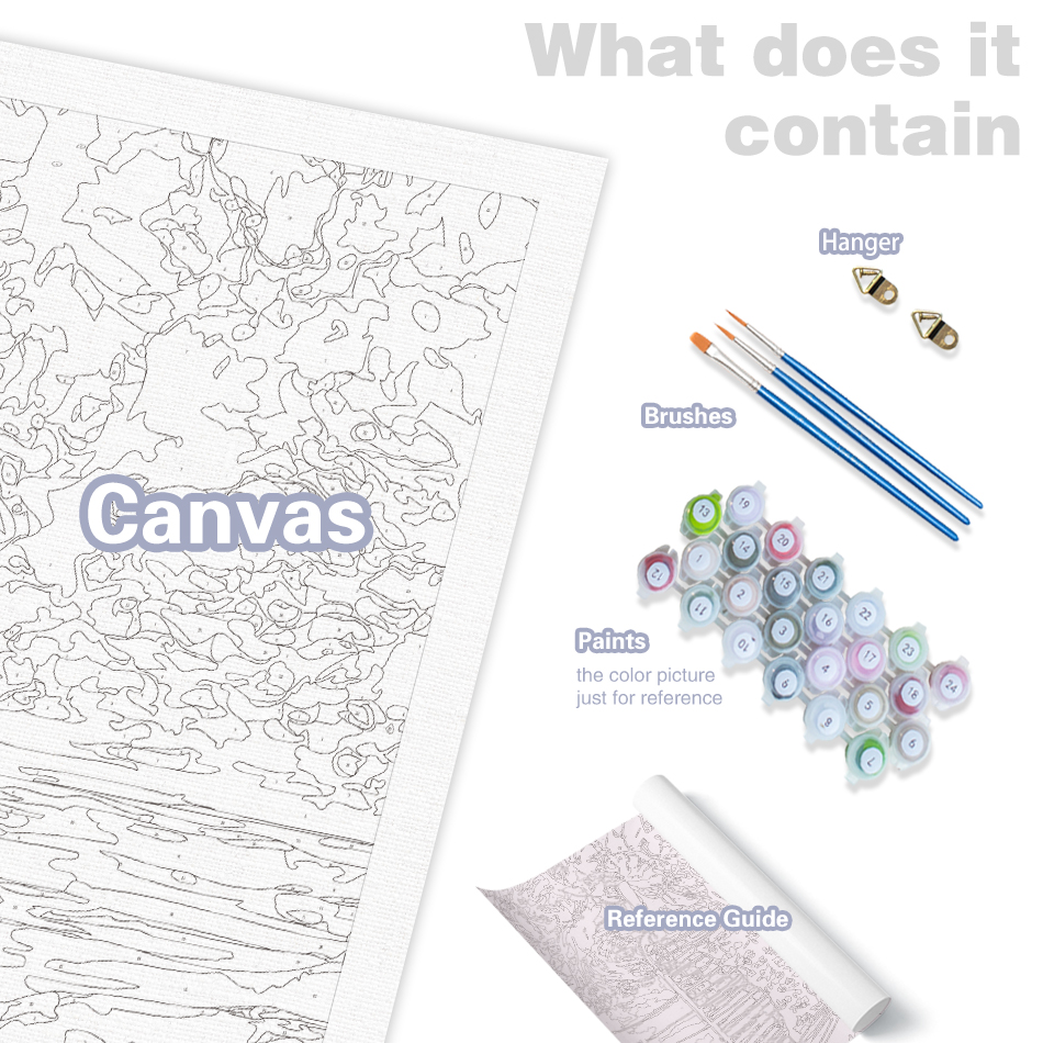 CHENISTORY Paint By Number Ani - Embroidery Translate avis et prix