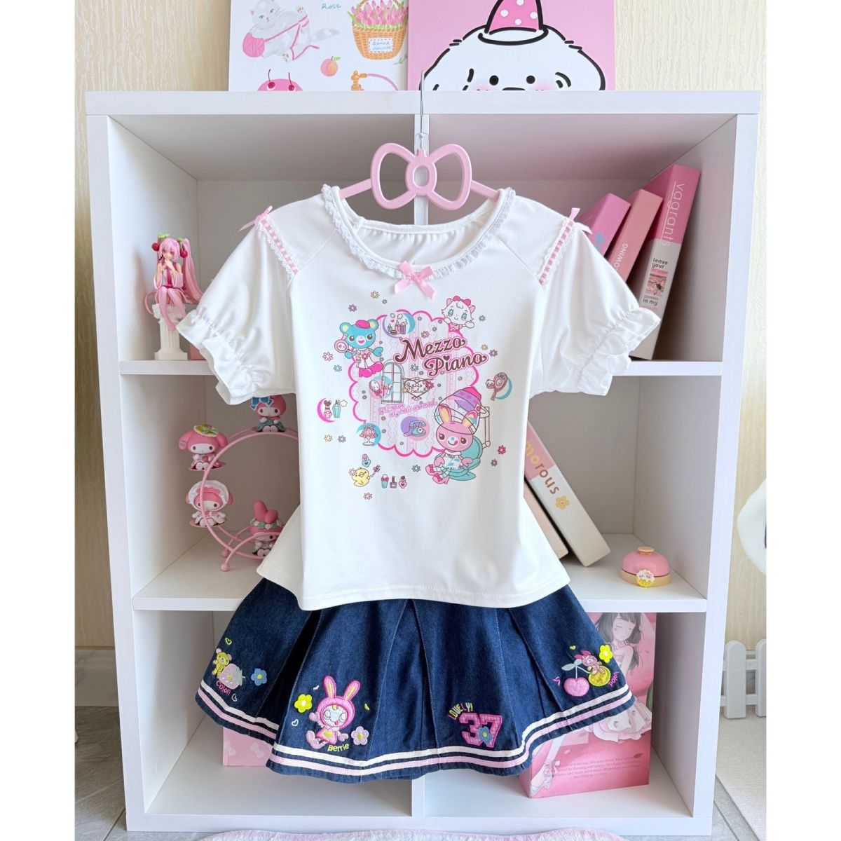 Japanese Sweet Skirt Sets Summ - Embroidery Uniforms avis et prix
