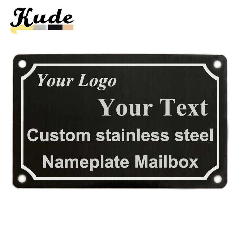 Custom Stainless Steel Name Ta - Embroidery Texture avis et prix