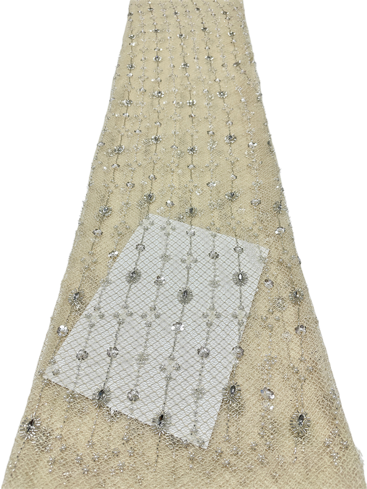 Hot Sale High-end Exquisite Un - Embroidery Net Fabric avis et prix