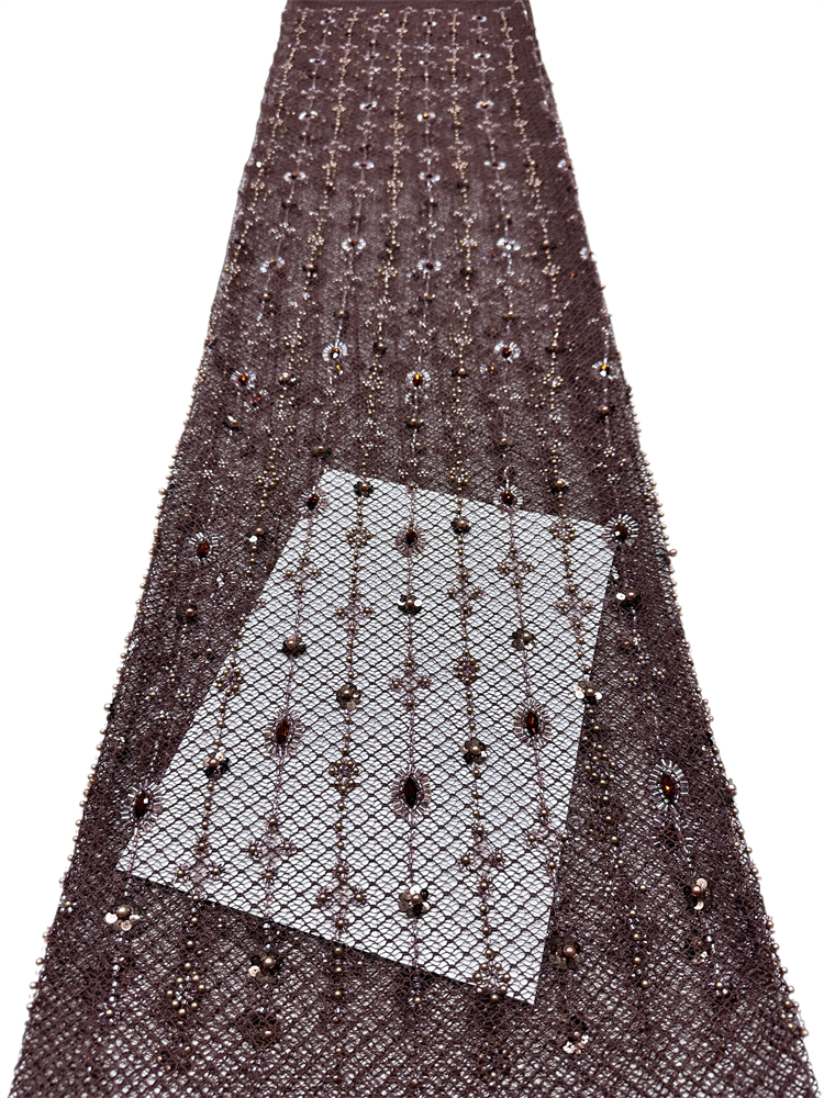 Hot Sale High-end Exquisite Un - Embroidery Net Fabric avis et prix