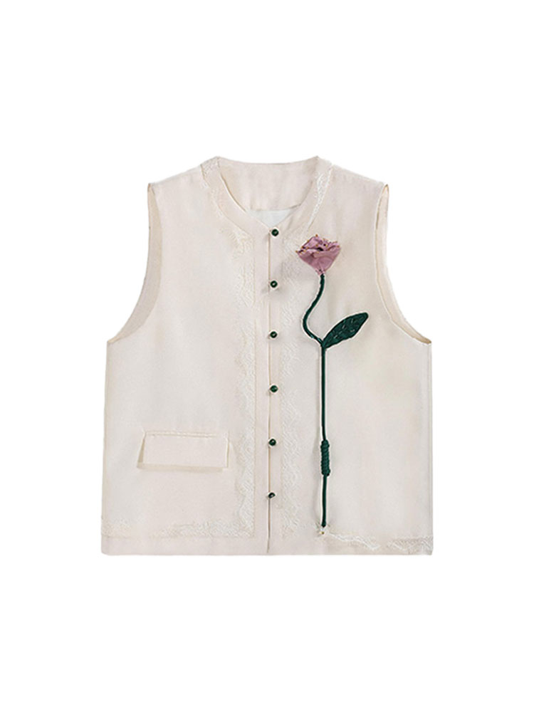 Handcrafted Rose Flower Embroi - Embroidery Rose avis et prix