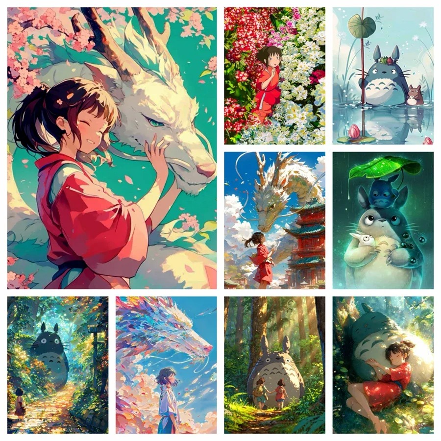 DIY Oil Painting By Numbers Fa - Embroidery Translate avis et prix