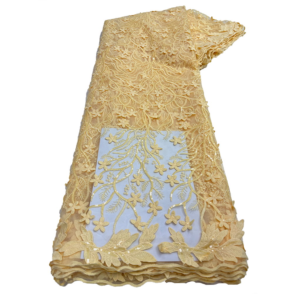 2025 African Net Lace African  - Embroidery Net Fabric avis et prix