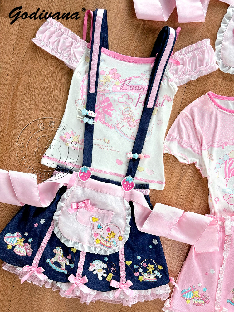 Lolita Daughters Clothes Cute  - Embroidery Uniforms avis et prix