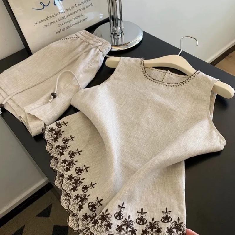 Simple Old Money Style Cotton  - Embroidery Uniforms avis et prix