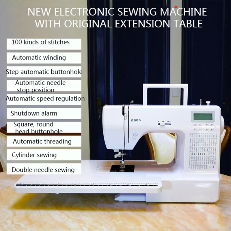 1PC Household Electric Lcd Dis - Embroidery Chain Stitch avis et prix