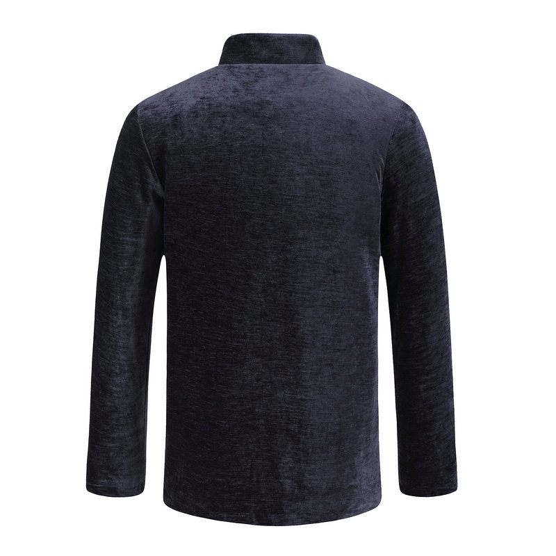 Men Velvet Fleece Lined Jacket - Embroidery Online Designs avis et prix