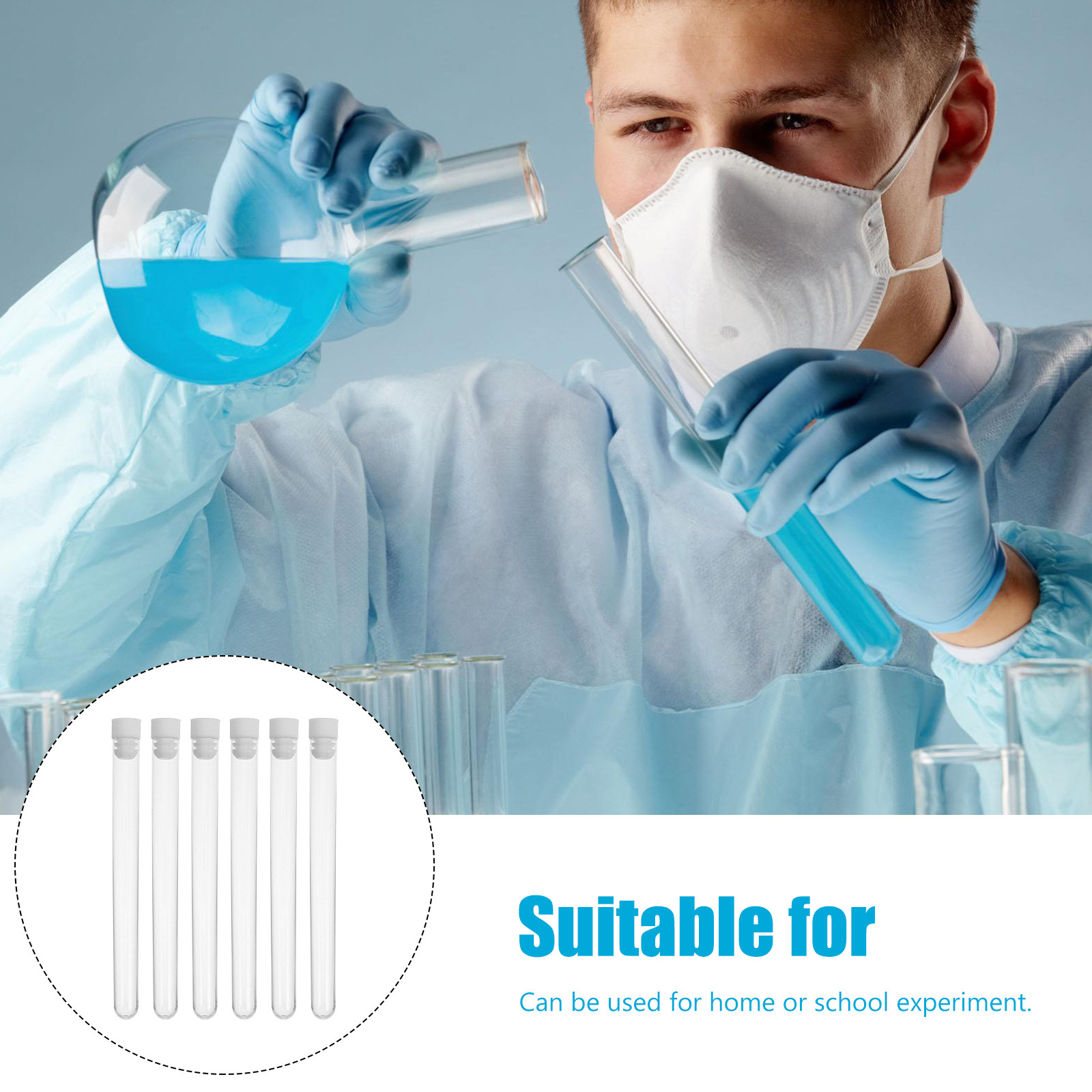 100Pcs Plastic Test Tubes Need - Embroidery Youtube avis et prix