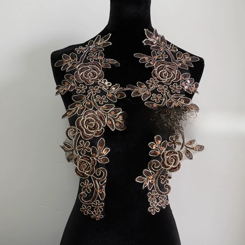 2 Pieces, New Four-color Nail  - Embroidery Rose avis et prix