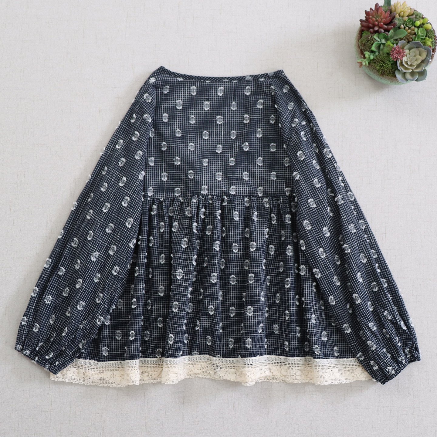 Japanese Mori Girl Vintage Pla - Embroidery Cardigan avis et prix