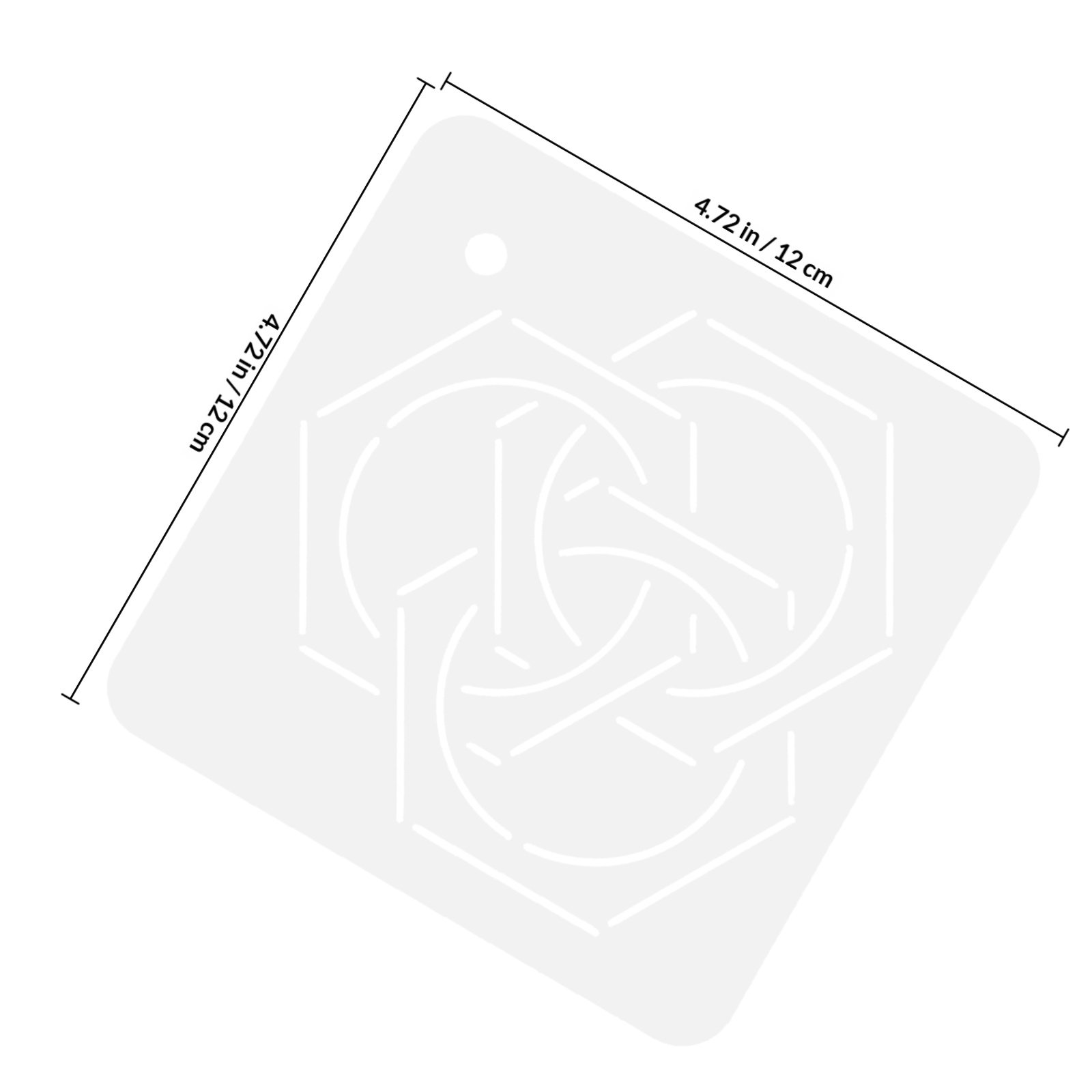 6Pcs Quilting Templates Acryli - Embroidery Quilting avis et prix