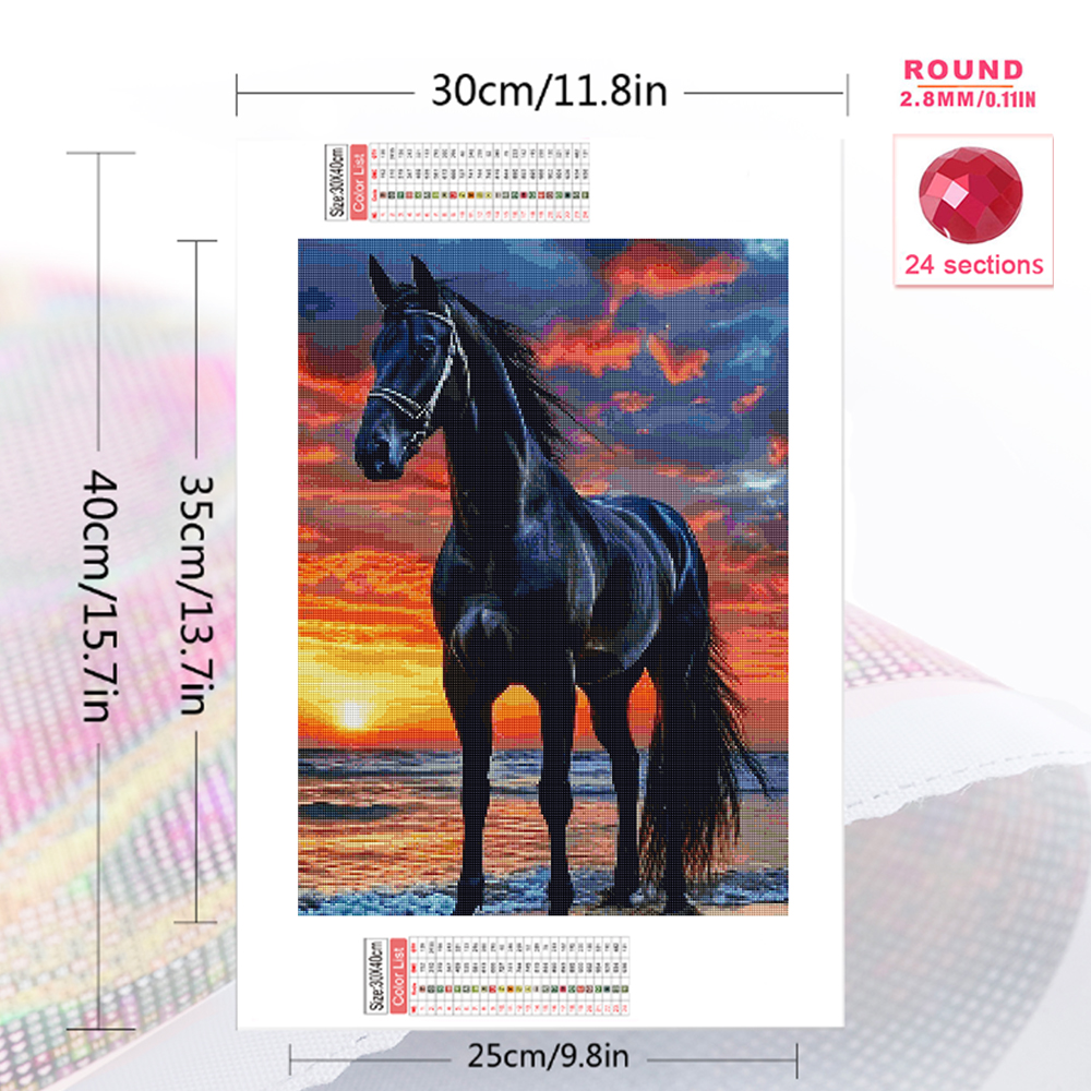 Momoart Diamond Painting Horse - Embroidery Horse avis et prix