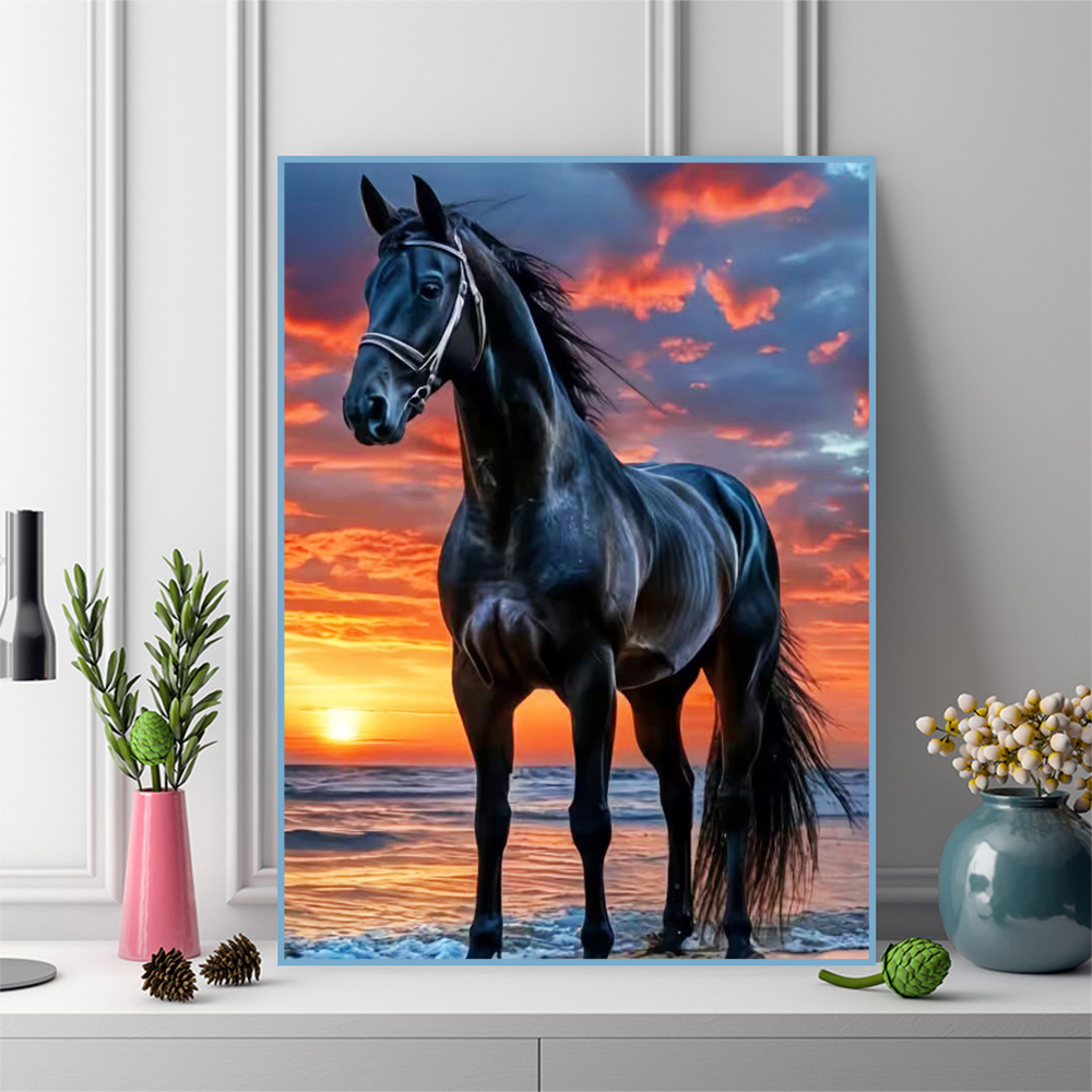 Momoart Diamond Painting Horse - Embroidery Horse avis et prix