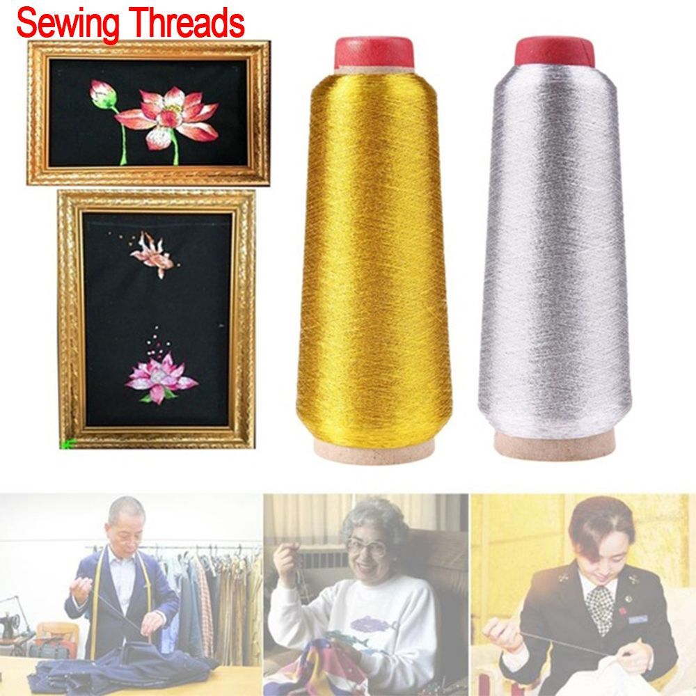 Gold/Silver Embroidery Threads - Embroidery X Stitch avis et prix