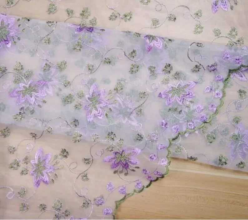 Exquisite flower embroidery La - Embroidery Veil avis et prix