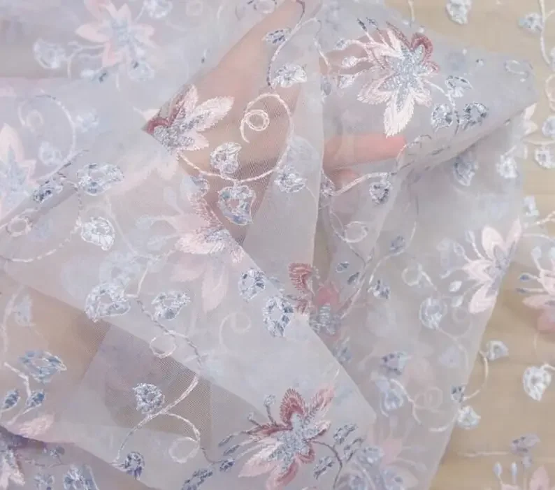 Exquisite flower embroidery La - Embroidery Veil avis et prix