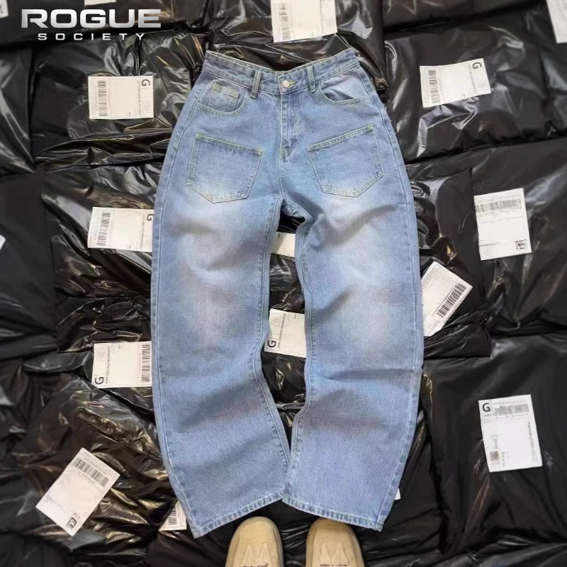 New Y2K American Retro Sakura  - Embroidery Jeans Sakura avis et prix