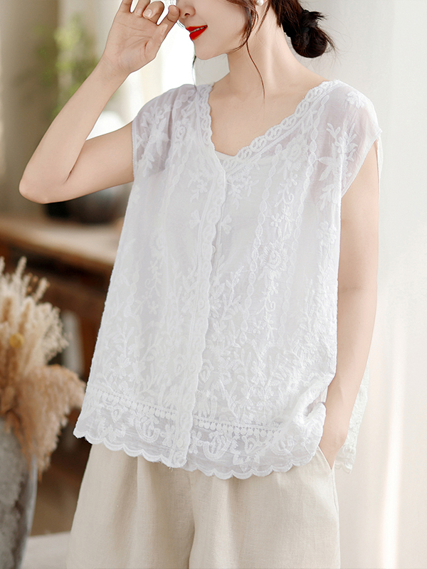 Summer New Heavy Embroidery Ve - Embroidery Vest avis et prix