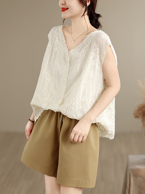 Summer New Heavy Embroidery Ve - Embroidery Vest avis et prix