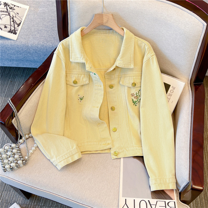 Korean Vintage Flower Embroide - Embroidery Yellow Flower avis et prix