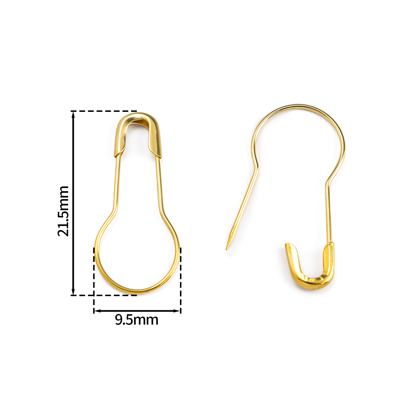 100Pcs/Lot Metal Gourd Safety  - Embroidery Simple avis et prix