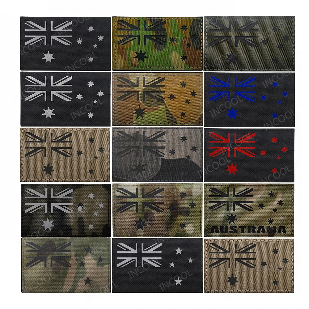 Australia Flag IR Reflective P - Embroidery In Australia avis et prix
