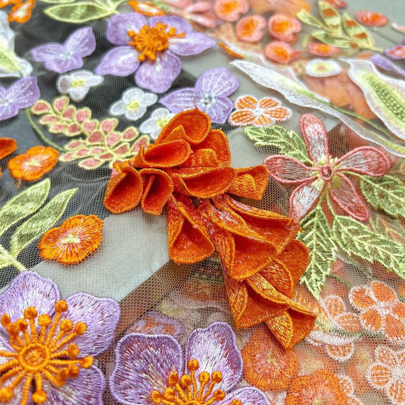 High-density yellow wind chime - Embroidery Yellow Flower avis et prix