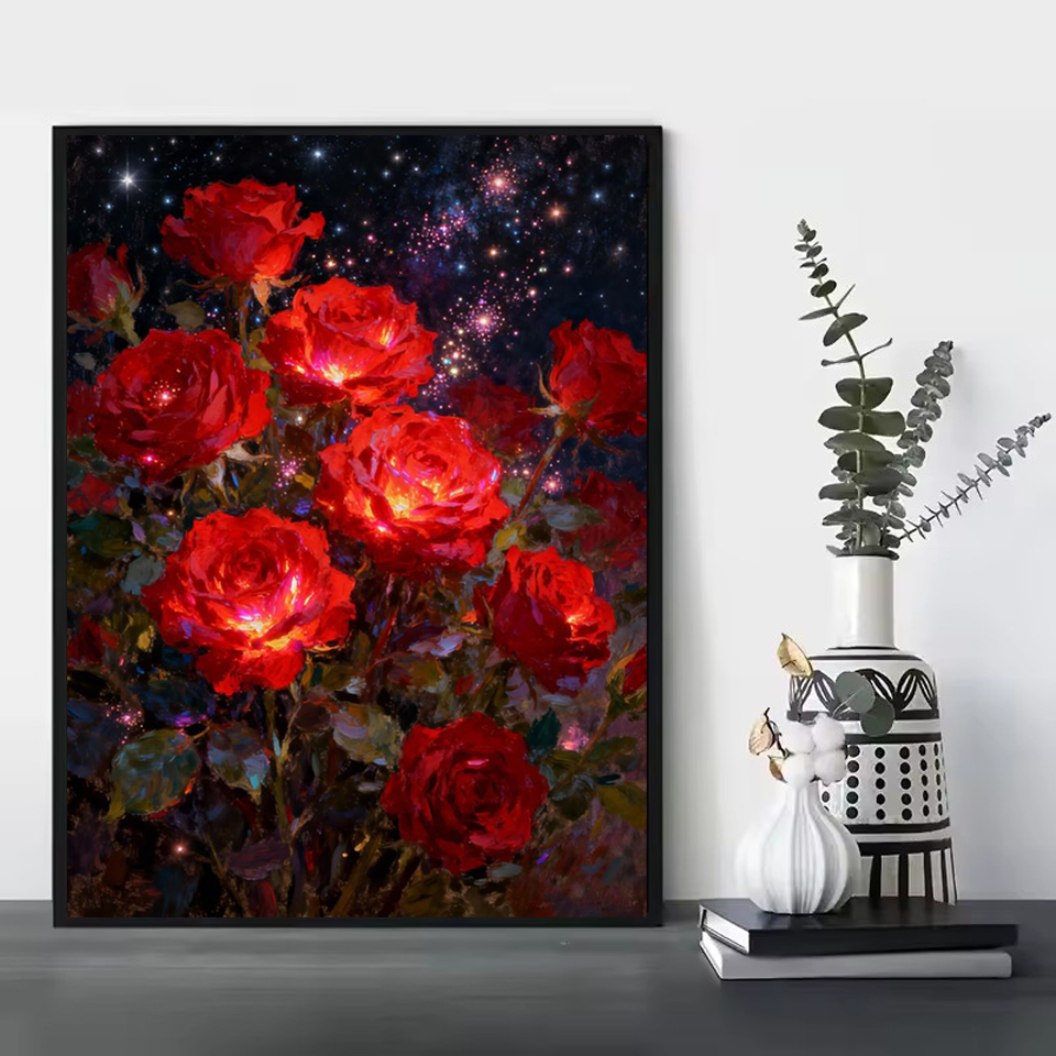 Frameless,2026 Diamond Paintin - Embroidery Rose avis et prix